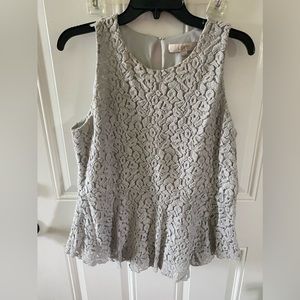 Loft lace top